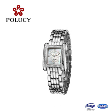 Best Qualiry 316L Stainless Steel Sapphire Crystal Fancy Quartz Watch Girls